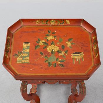 A chinoiserie table, 20th Century.