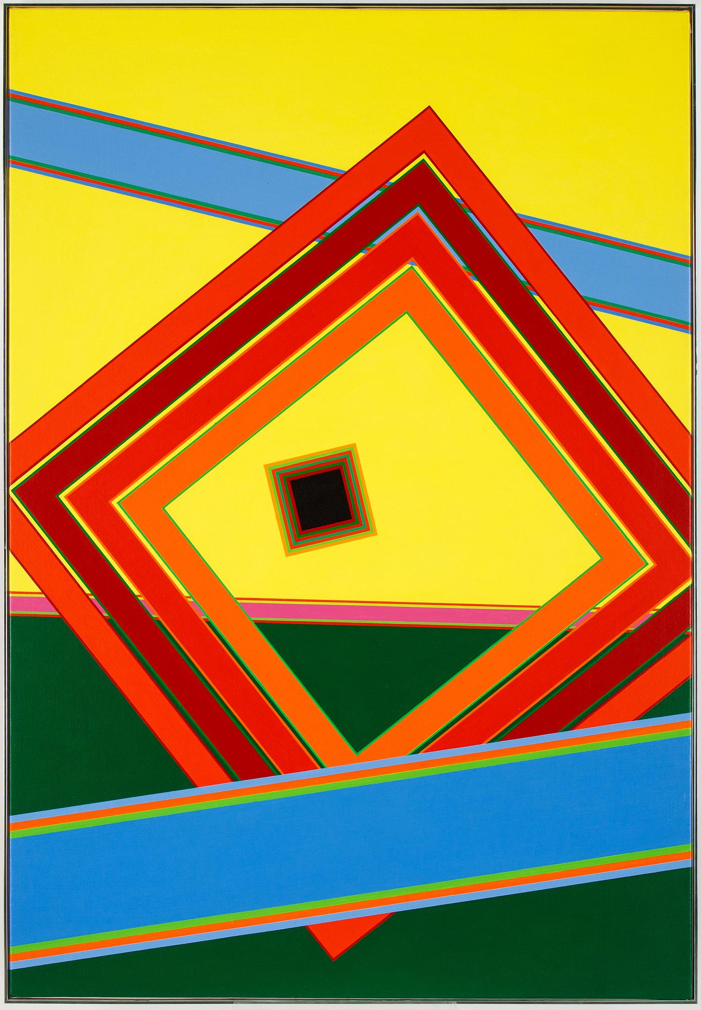 Peter Freudenthal, oil on canvas, signed and dated 1987 verso.