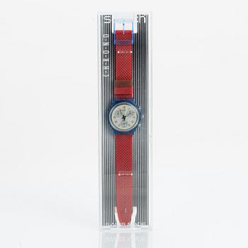 Swatch, Chrono JFK, wristwatch, chronograph, 36 mm.