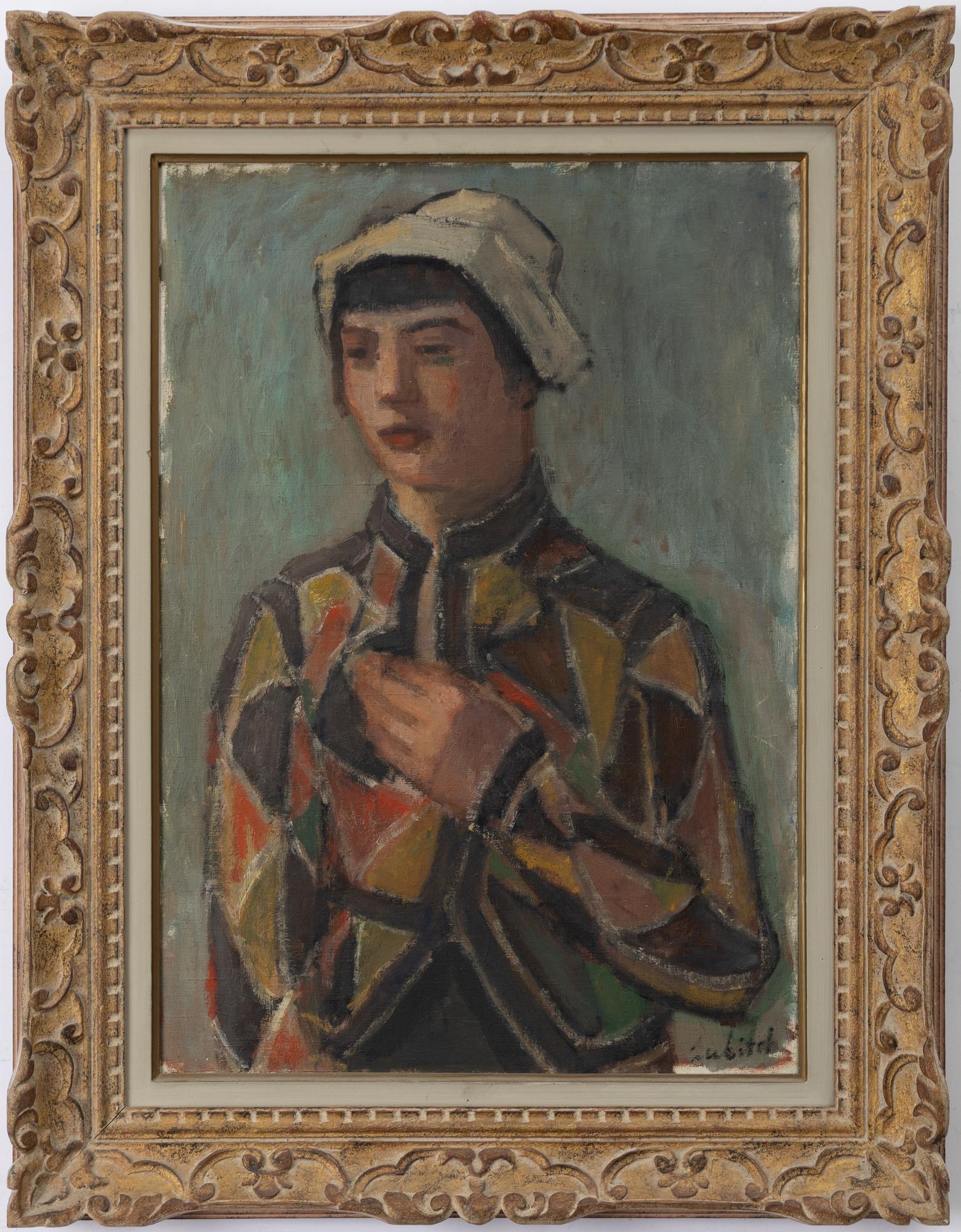 Ossip Lubitch, Man in a Harlequin Jacket.