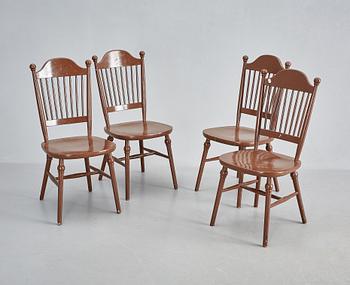 STOLAR, 4 st,  Nesto, Nässjö stolfabrik, 1900-talets andra hälft.