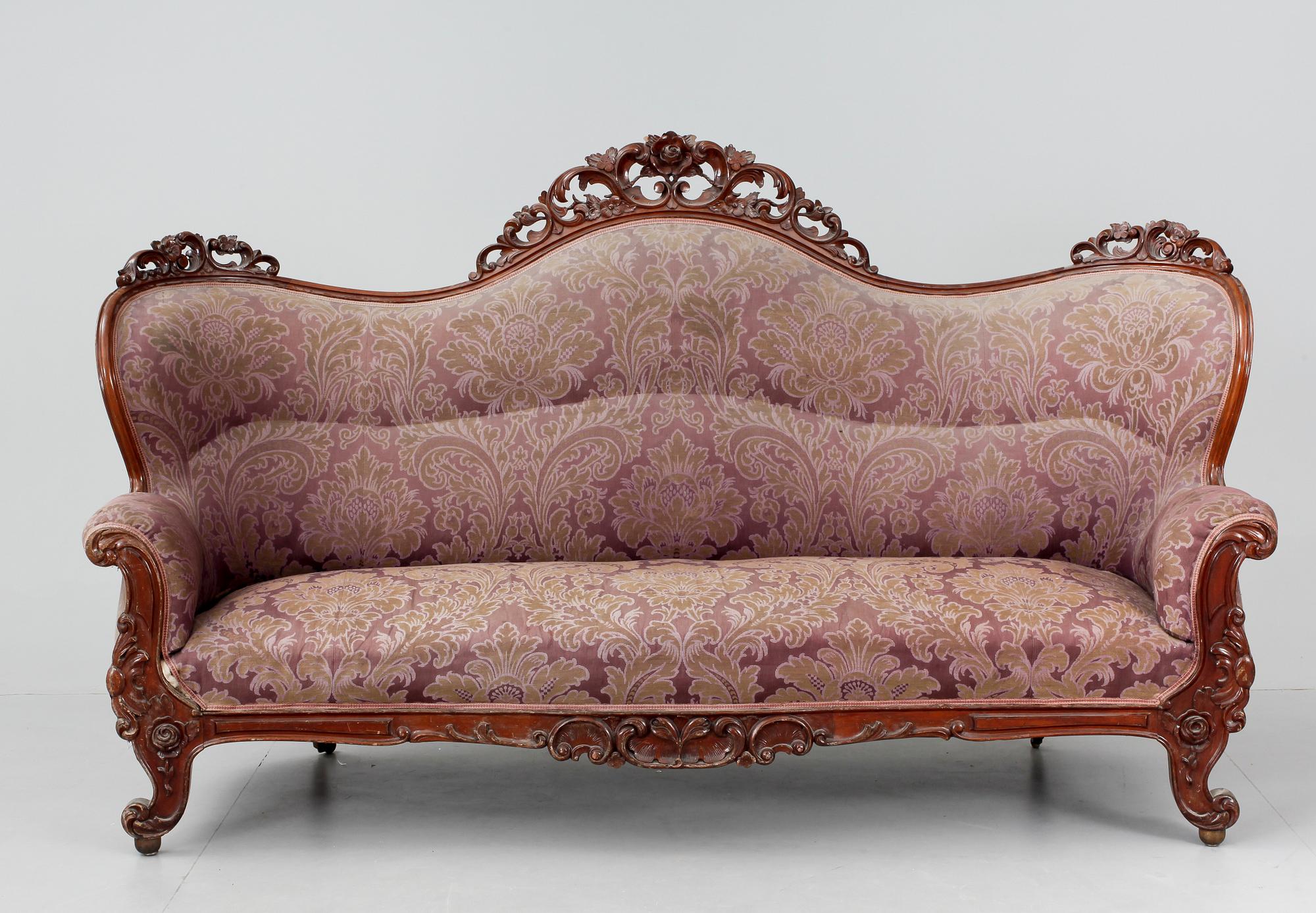 SOFFA, nyrokoko, 1800-talets slut.