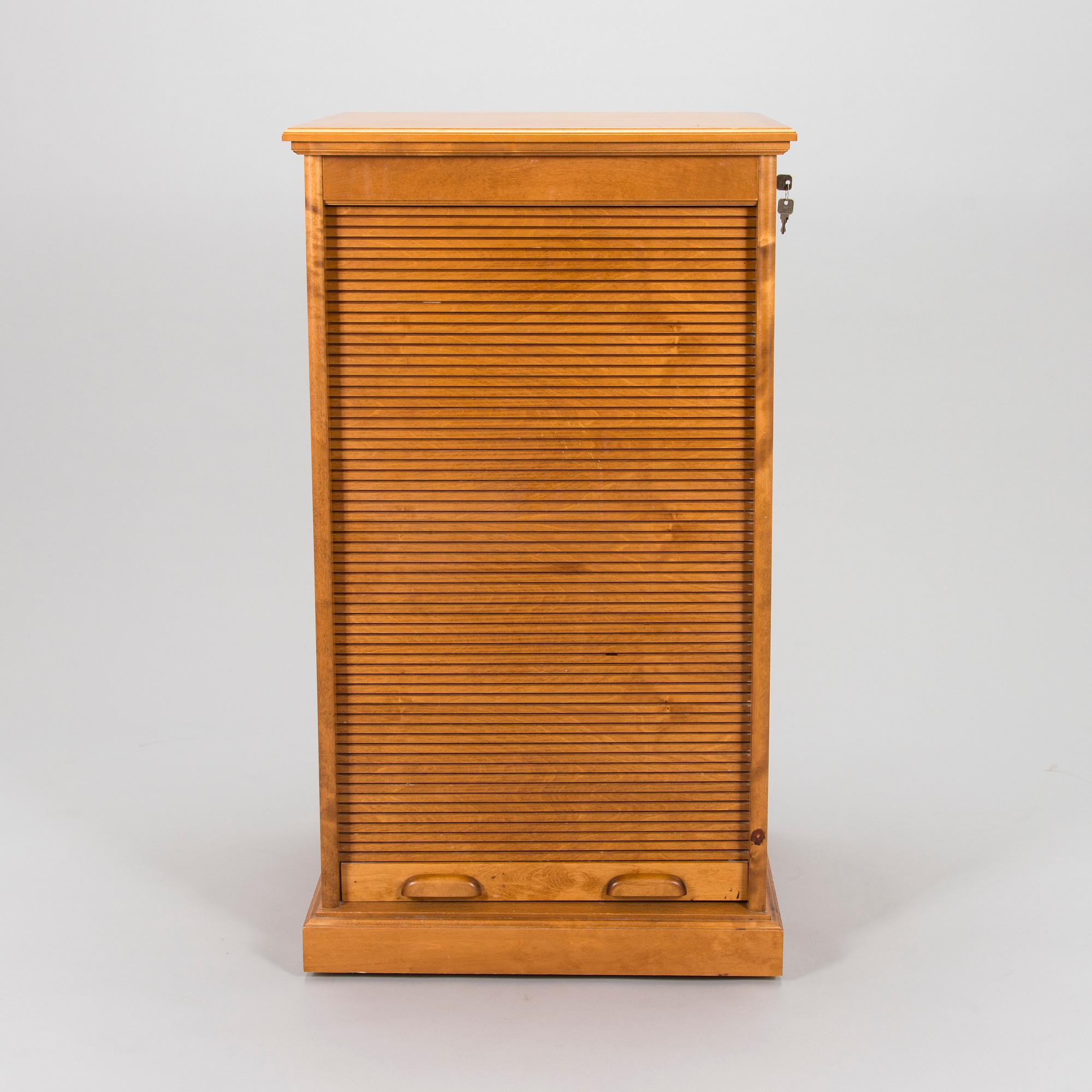 A 21st century jalousie cabinet by Boknäs.