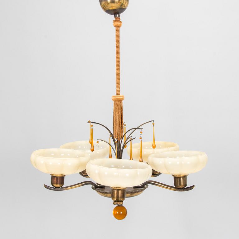 Paavo Tynell, a 1930's chandelier for Taito.