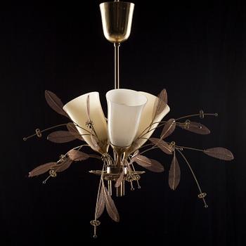 TAKARMATUR, Paavo Tynell, stämplad TT Taito Made in Finland. Total höjd 57 cm.