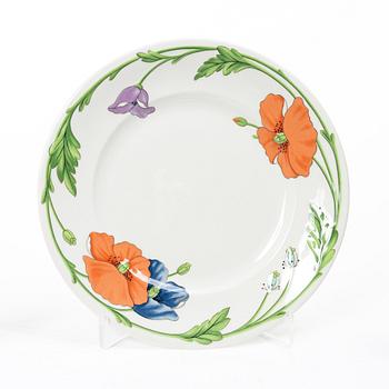 Villeroy & Boch, matservis, 69 delar, "Amapola", Tyskland.