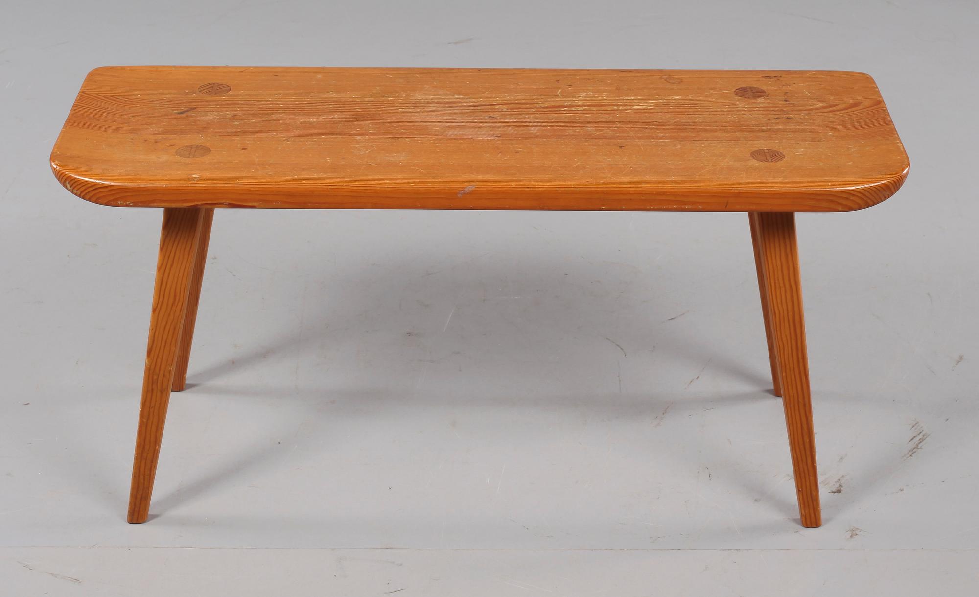 BÄNK, "Visingsö", Carl Malmsten, 1900-talets andra hälft.