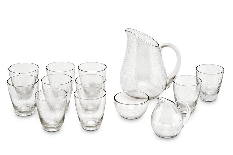 Gunnel Nyman, GLASSERVIS, 13 DELAR.