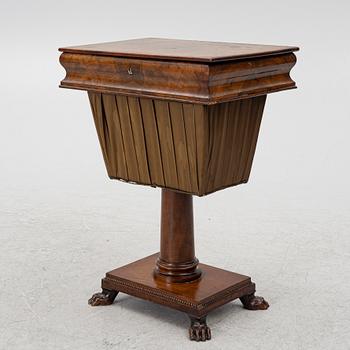 A side table, late Empire, mid-19th century.