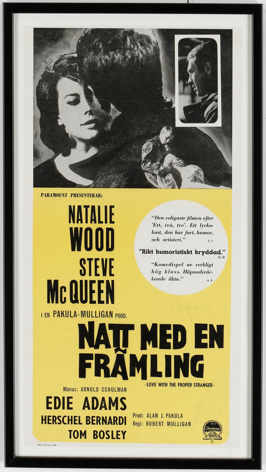 FILMAFFISCHER, 2 st, 1970-tal.