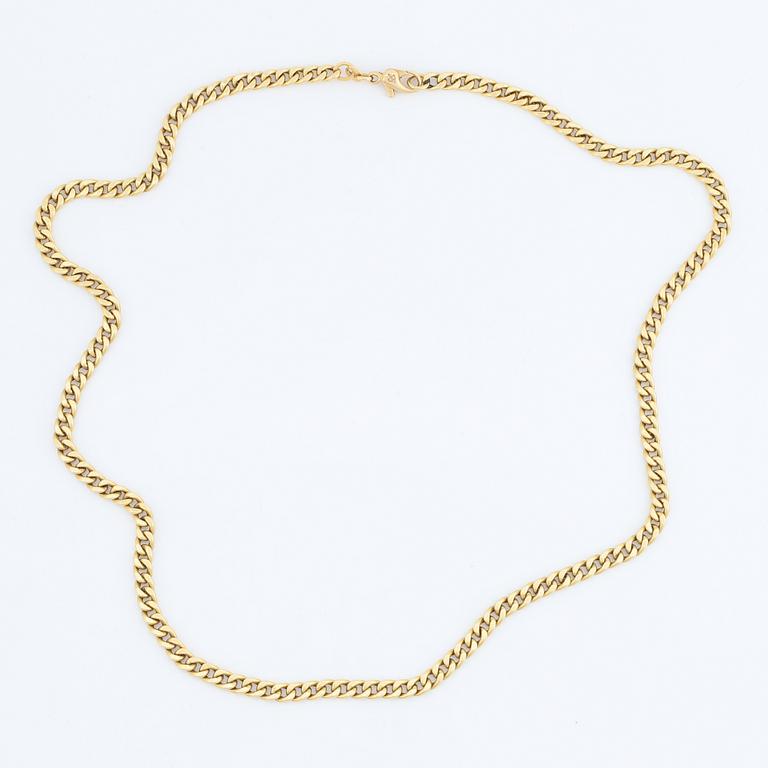 18K gold necklace, Balestra, Italy.