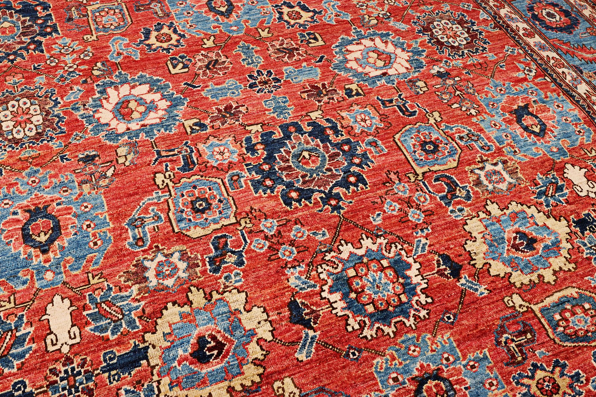 Matta, Ziegler design, ca. 350 x 247 cm.