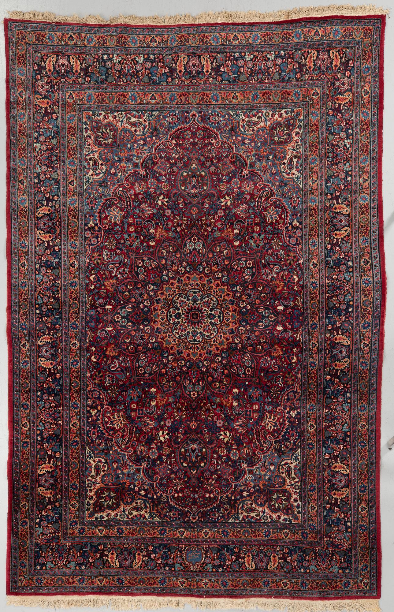 Rug, Meshad Moud/Birjand, approx. 325 x 210 cm.
