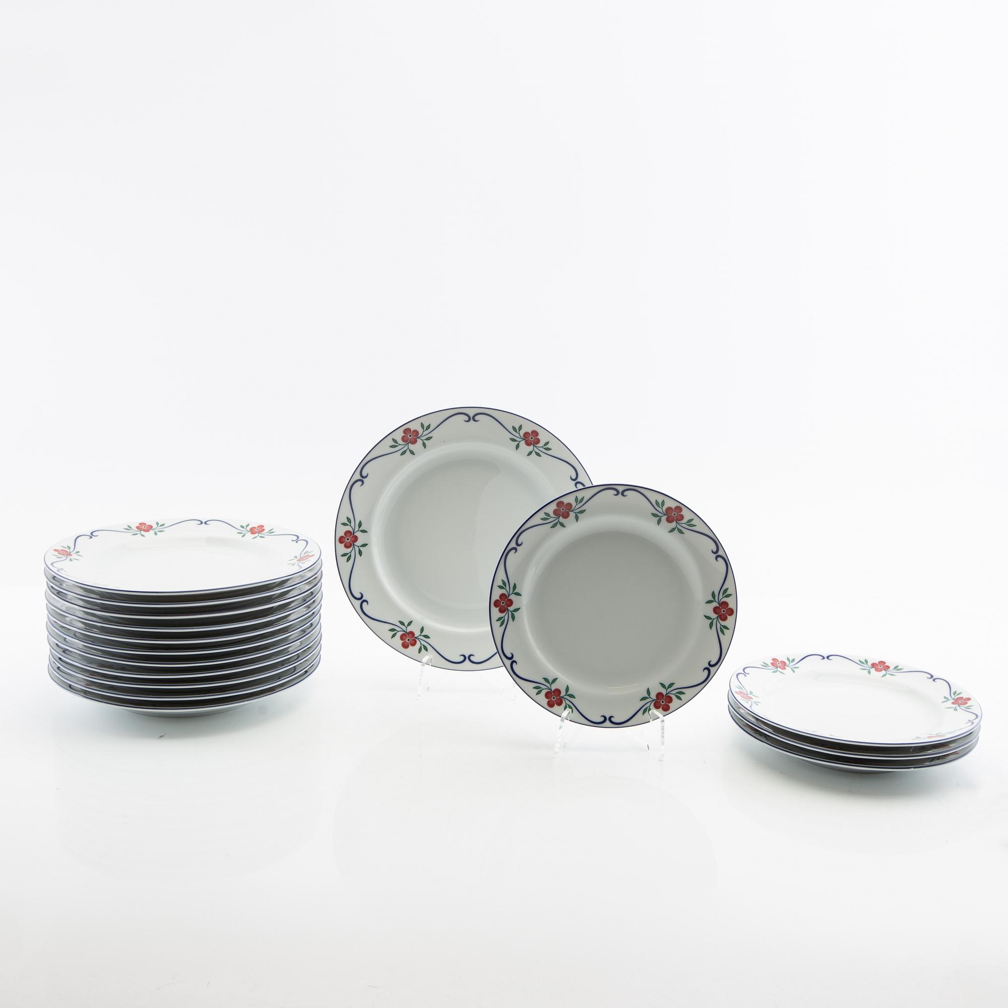 Pia Rönndahl, servis, 62 delar, "Sundborn", Rörstrand.