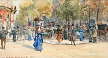 9. Anna Palm de Rosa, "Boulevard des Capucines".