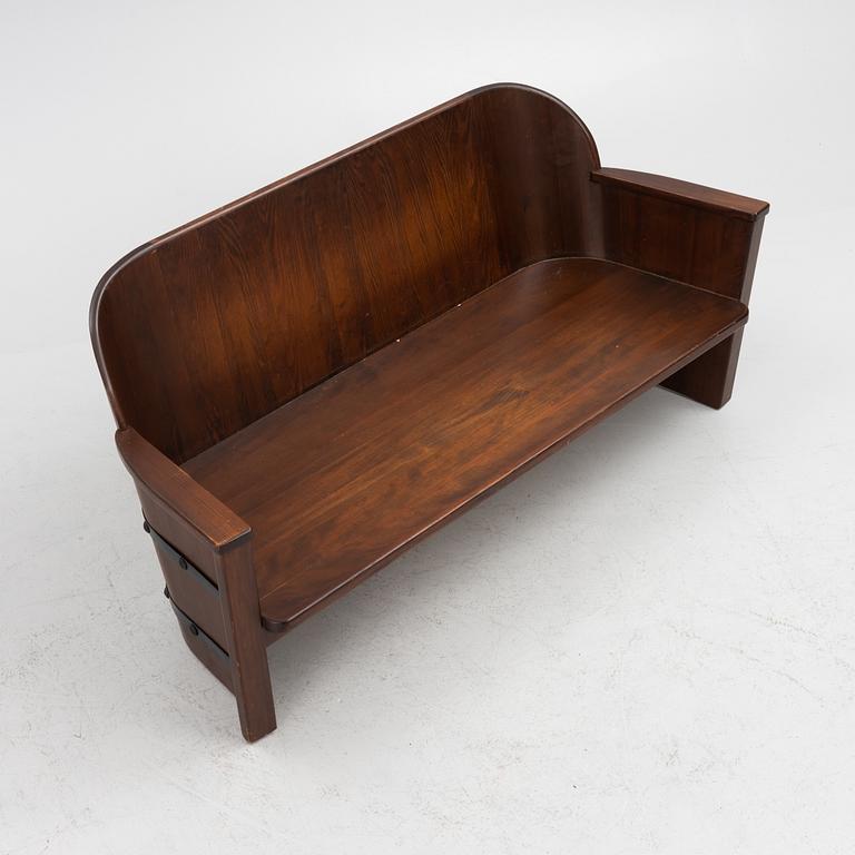 Åby Möbelfabrik, sports cabin furniture, sofa, "Lövåsen", 1930s/40s.