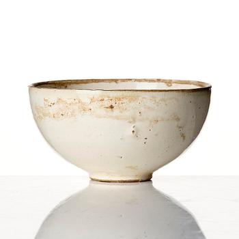 A white glazed Ding bowl, Sung dynasty (960-1280).