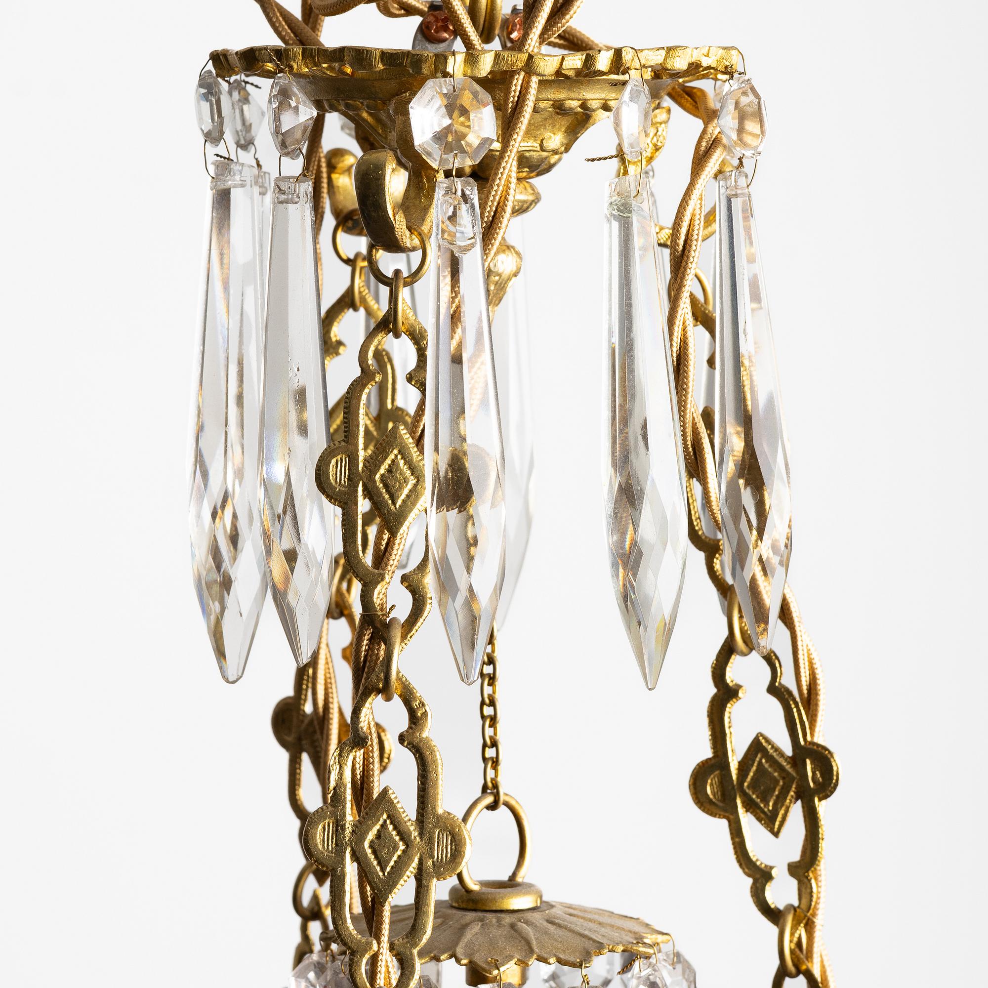 Takkrona, 1900-talets början.