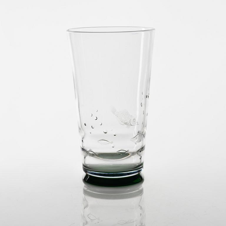 Edward Hald, a vase, Orrefors.
