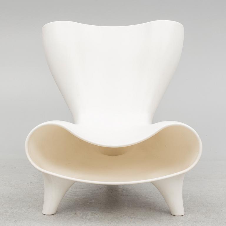 Marc Newson, an 'Orgone' lounge chair, Cappellini, Italy, after 1993.
