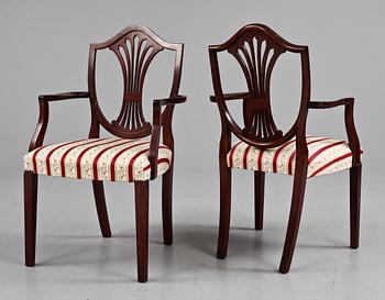 MATGRUPP, 7 delar, engelsk stil, 1900-talets andra hälft.
