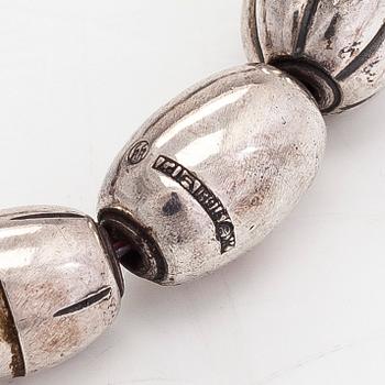 A silver necklace "Halikko treasure" for Kalevala Koru, Helsinki 1968.