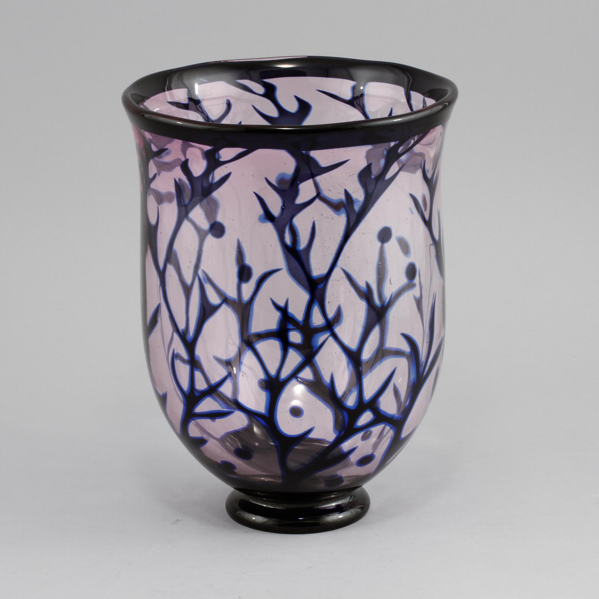 VAS, glas, Graal, Eva Englund, Orrefors, 1900-talets andra hälft.
