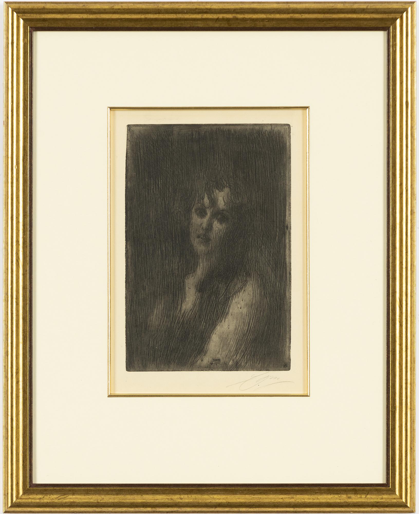 Anders Zorn, "Mrs. Cotton I".