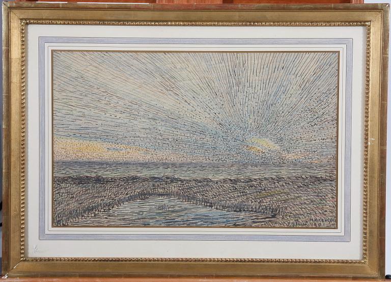 KREUGER, NILS. Krita, sign. 27 Aug. 1901.