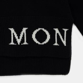 Moncler, A 'Lupetto tricot' wool turtleneck sweater, size M.