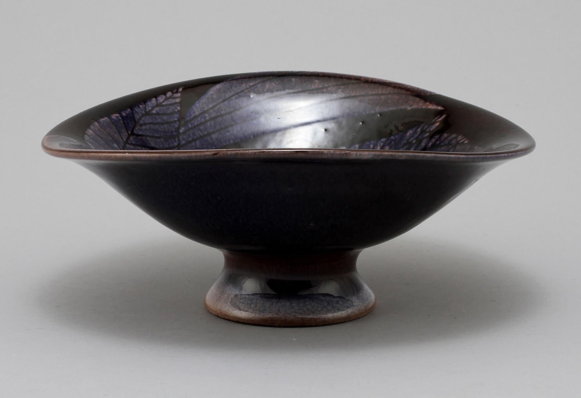 SKÅL, glaserad keramik, Anna-Lisa Thomson, Upsala-Ekeby, 1960-tal.