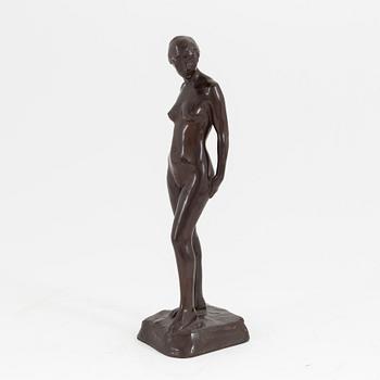 Otto Strandman, skulptur. Signerad. daterad 1913. Gjutarstämpel. Brons. Höjd 35 cm.