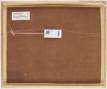 Ingegerd Torhamn, olja på pannå, signerad.