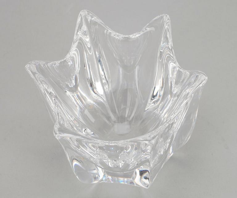 VAS, Orrefors, klart glas. 1900-talets senare hälft.