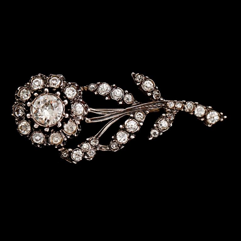 BROSCHER, 7 st, 1800-/1900-tal.
