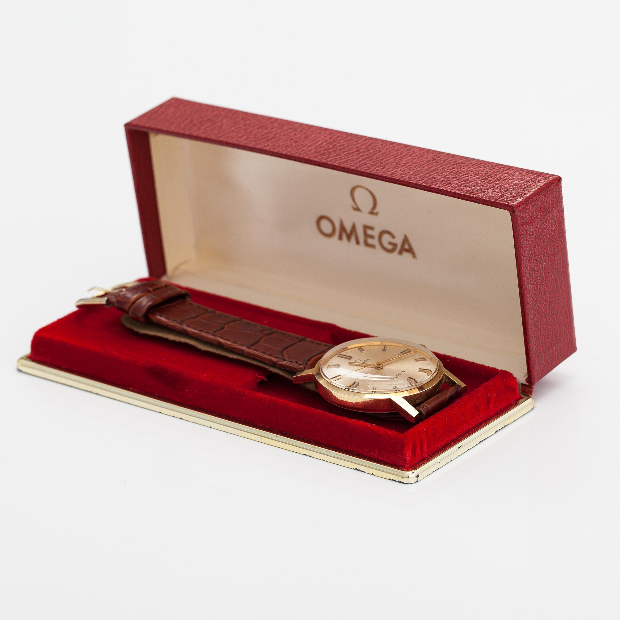 Omega, wristwatch, 34 mm.