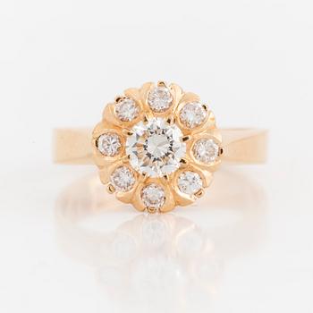 CARMOSÈRING, 18K guld och diamanter.
