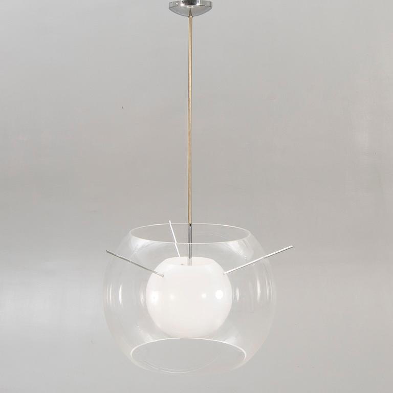 M. Ferrari, A late 20th century plastic ceiling pendant for Rossetti.