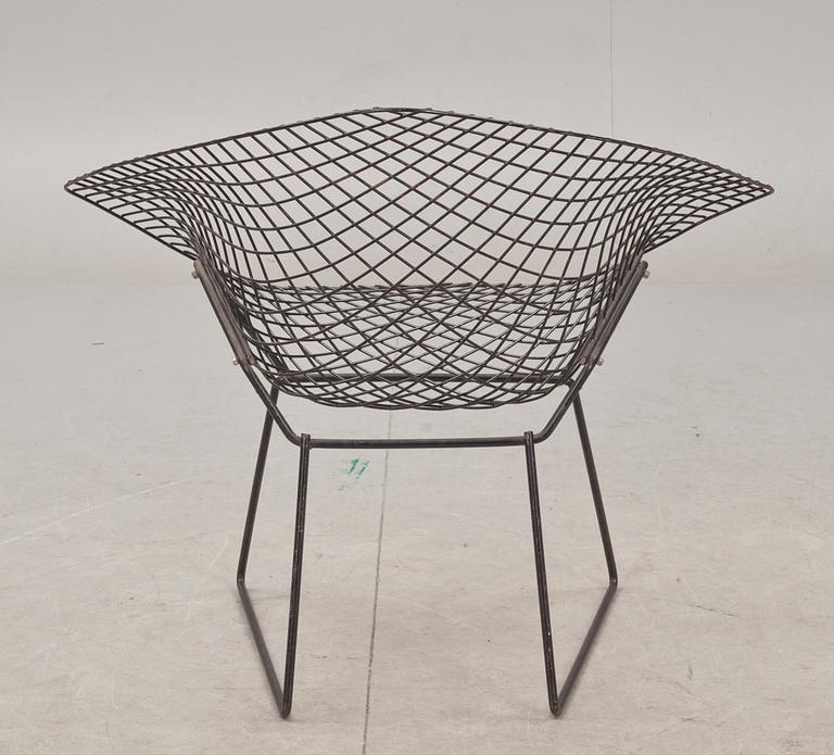 FÅTÖLJ, "Diamond chair". Design Harry Bertoia.