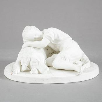 FIGURIN, parian, Gustavsberg, tillverkad mellan 1870-1925.