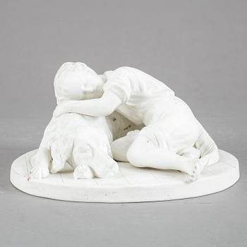 FIGURIN, parian, Gustavsberg, tillverkad mellan 1870-1925.