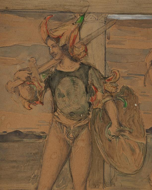 Georg Pauli/Hanna Hirsch-Pauli, Festival procession.