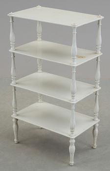 ETAGERE, gustaviansk stil, omkring 1900-talets mitt.