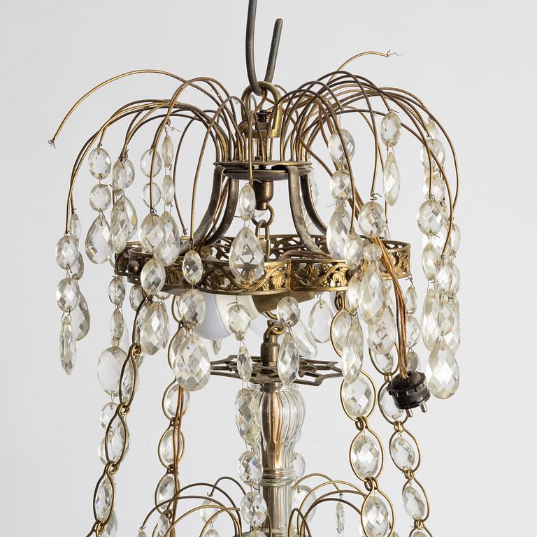 Chandelier, second half of the 19th century.