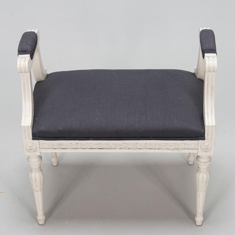 A late Gustavian stool from around 1900.