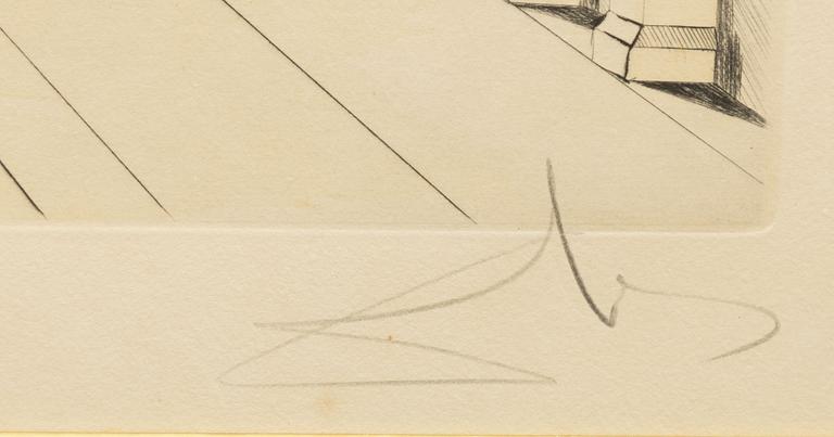 Salvador Dalí, "The Royal Castle, Stockholm".