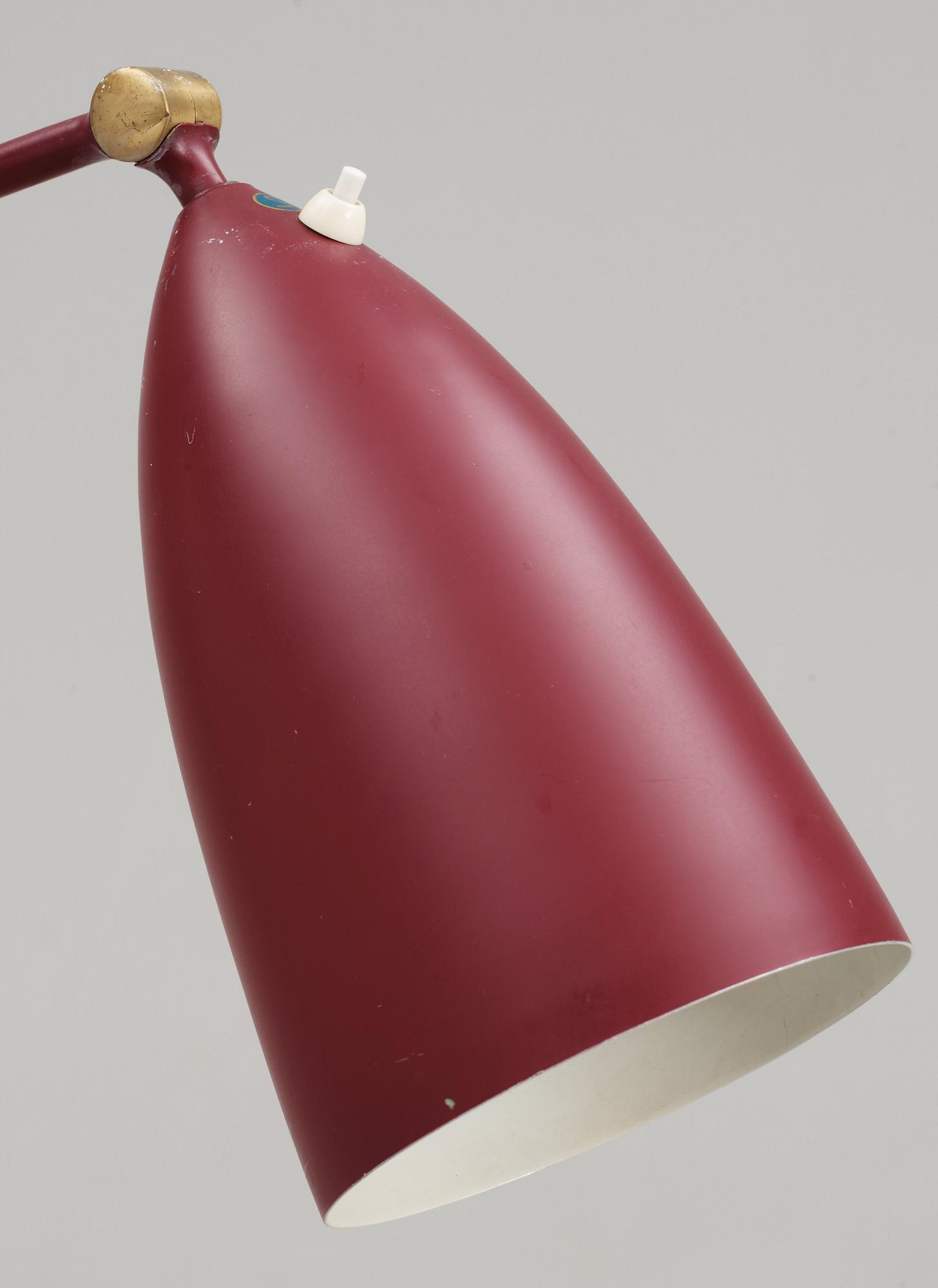 GRETA MAGNUSSON GROSSMAN, golvlampa, Bergboms, Malmö 1950-tal, modell G-33.