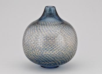 VAS, glas, "Kraka", Sven Palmqvist, Orrefors, sign o numr P 456. 1967.