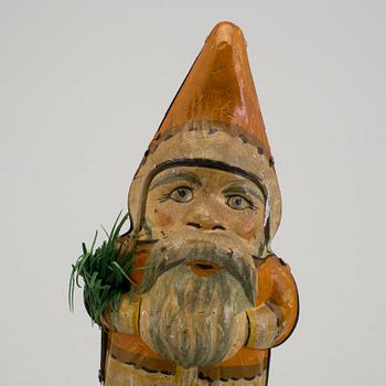 A tinplate Gama Santa Claus, Germany, 1930s.