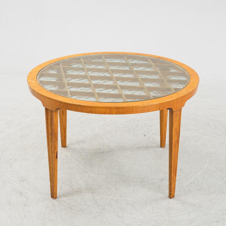 Nils Enström, presumably, a Swedish Modern occasional table from Ferdinand Lundqvist & Co, 1940's.